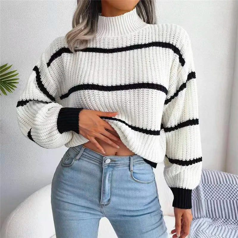 Warm knitted jumper