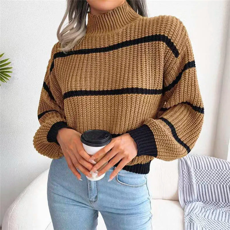 Warm knitted jumper