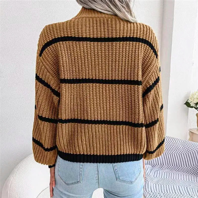 Warm knitted jumper