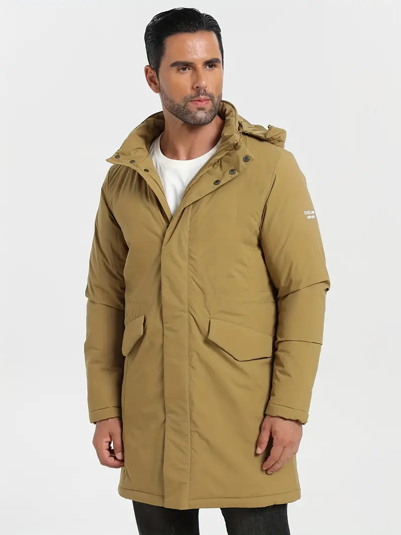 Oakspirit men's jacket with long hood Coat, water resistant