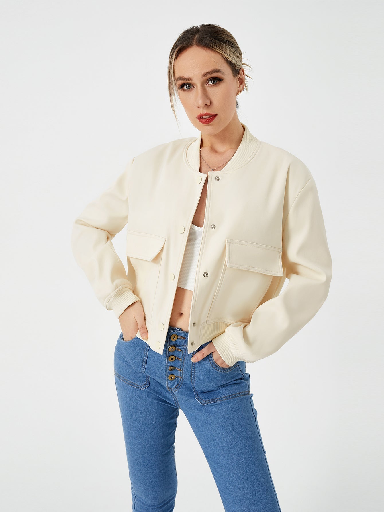 Women's Thin Bomber Jacket