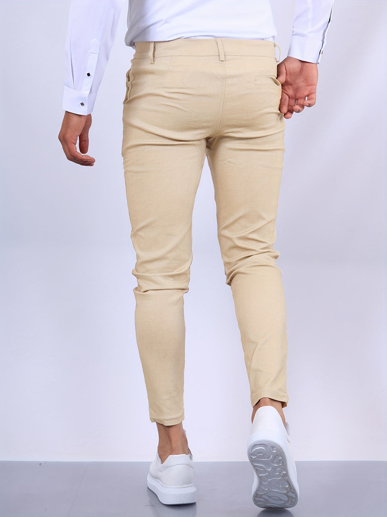 Slim fit men's trousers