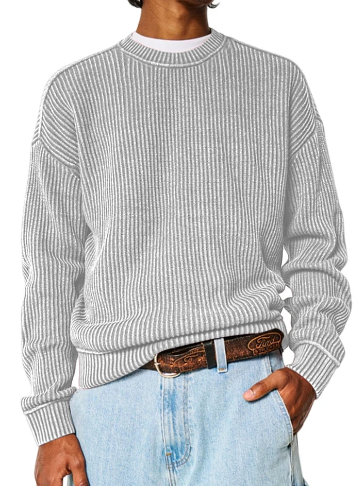 Gadiel™ - Basic Round Neck Sweater