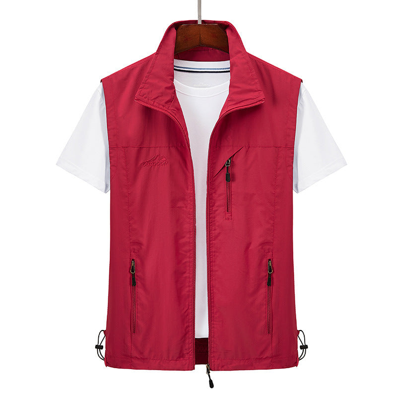 Lightweight Sleeveless Jacket For Men