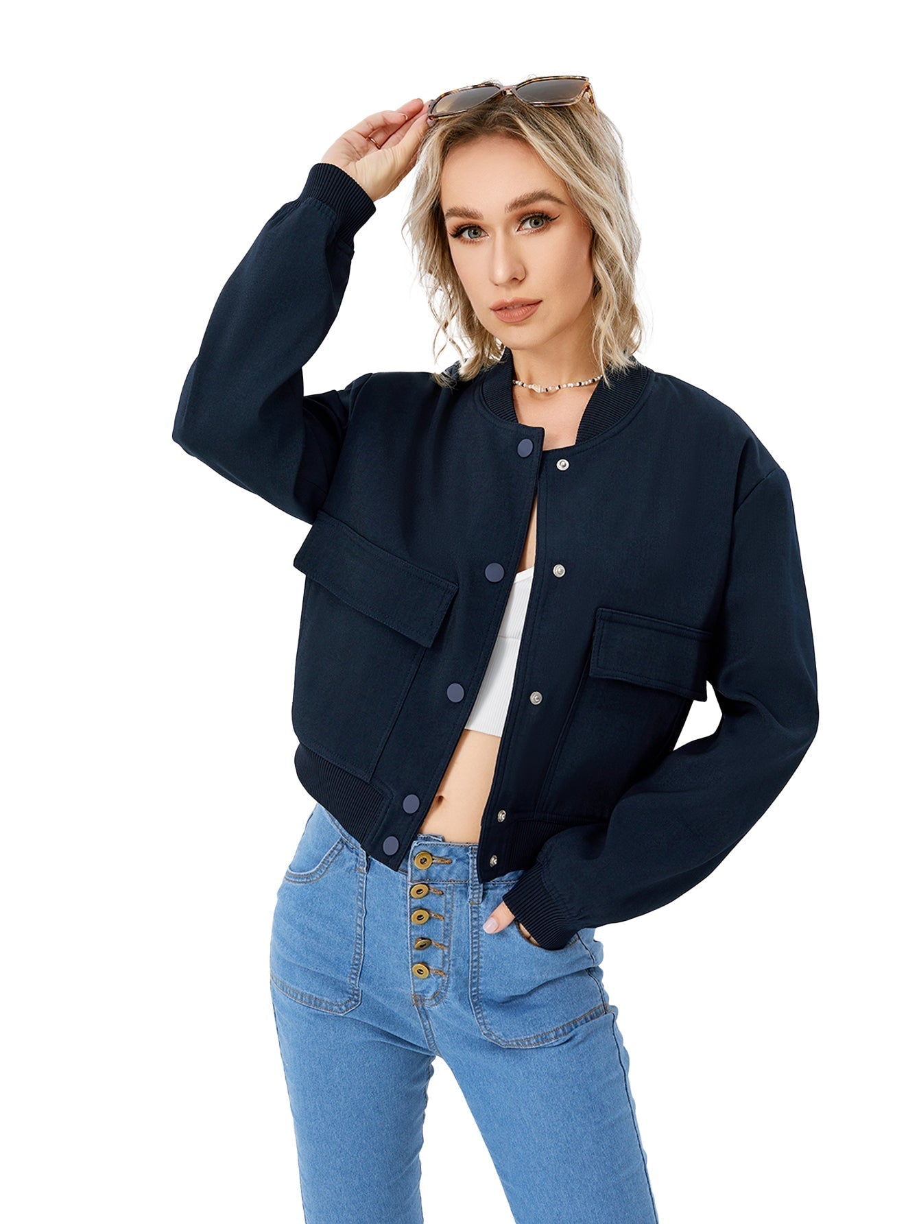 Women's Thin Bomber Jacket