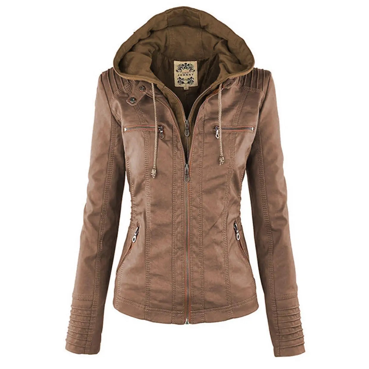 Eliana™ - Elegant Leather Jacket