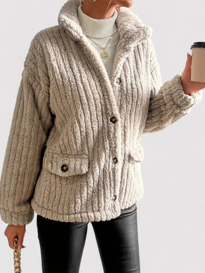 Ancien | Comfortable Teddy Jacket for Women