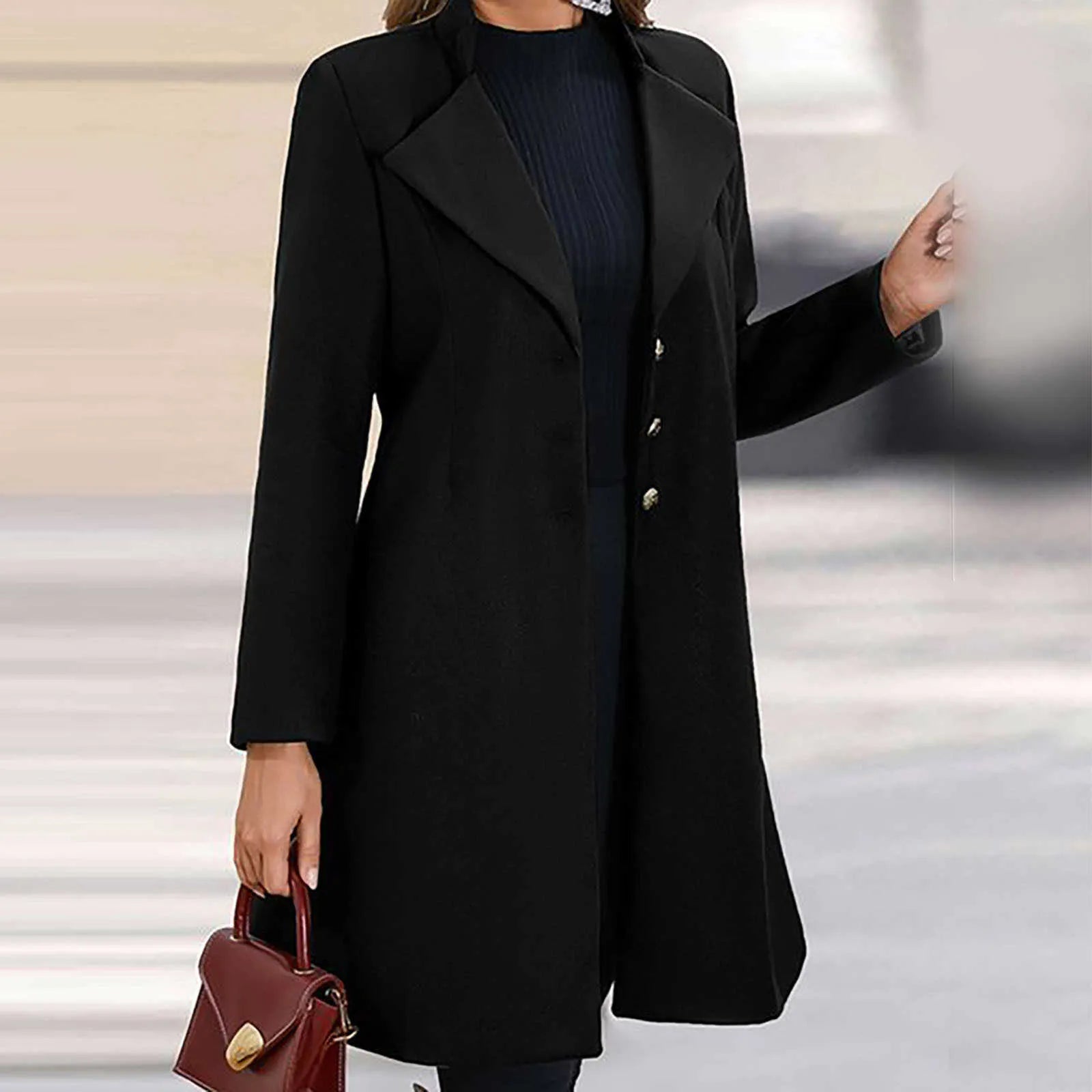 Jenna - Classic Long Coat