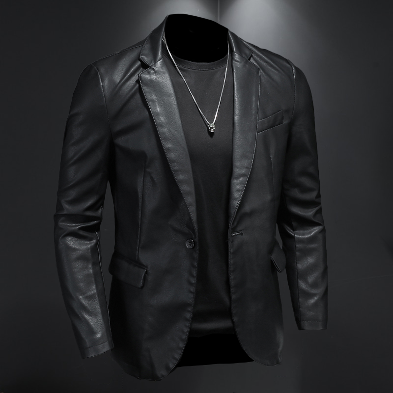 Elegant leather jacket