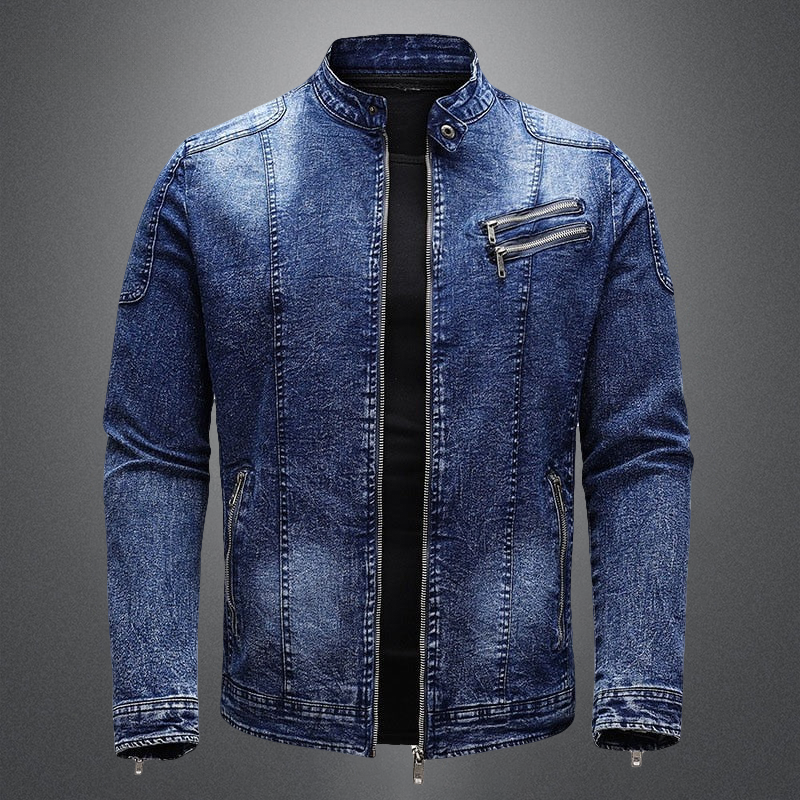 Edgy Denim Jacket