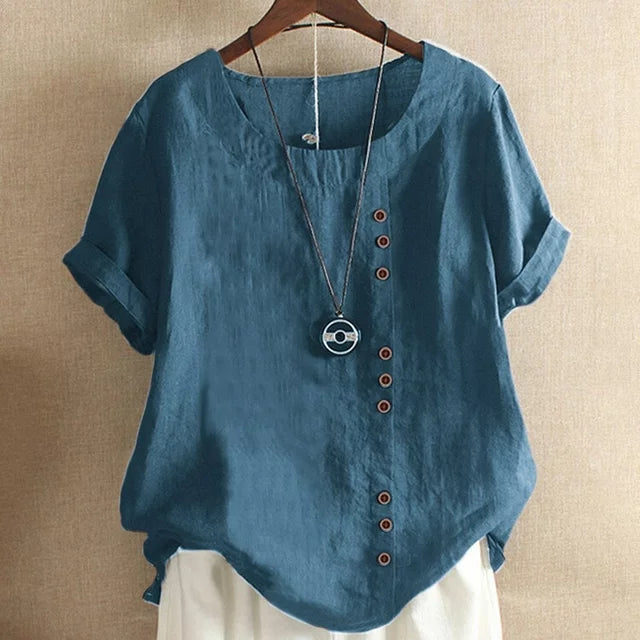 Breathable spring blouse