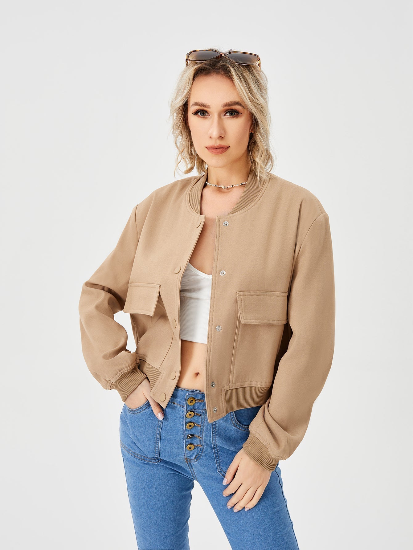 Women's Thin Bomber Jacket