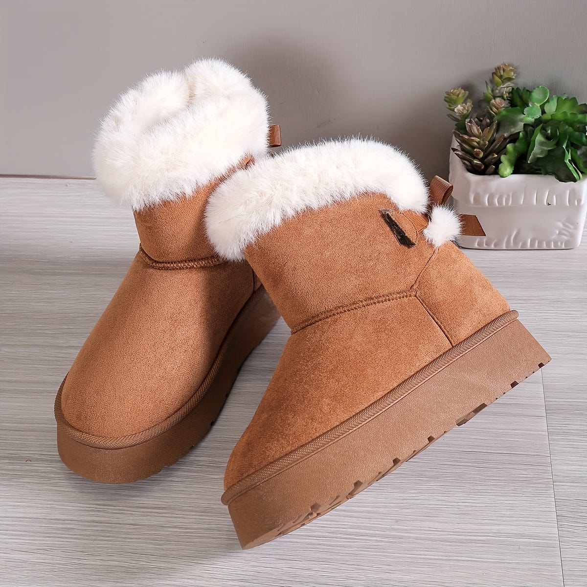 Comfortable & Warm Plush Boots