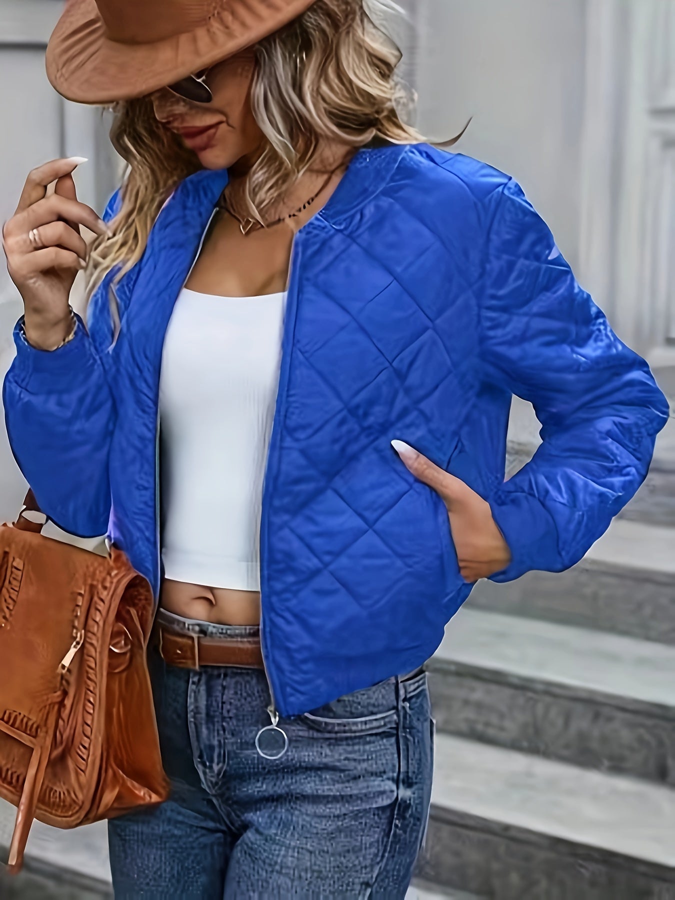 Fashionable autumn jacket for women