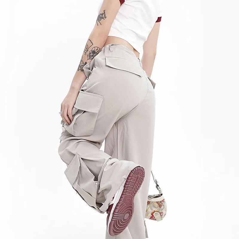 Hip Hop Oversize Cargo Pants for Women