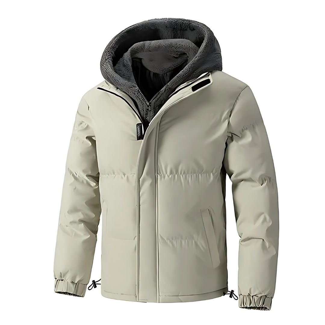 Men's Hooded Puffer Winter Jacket