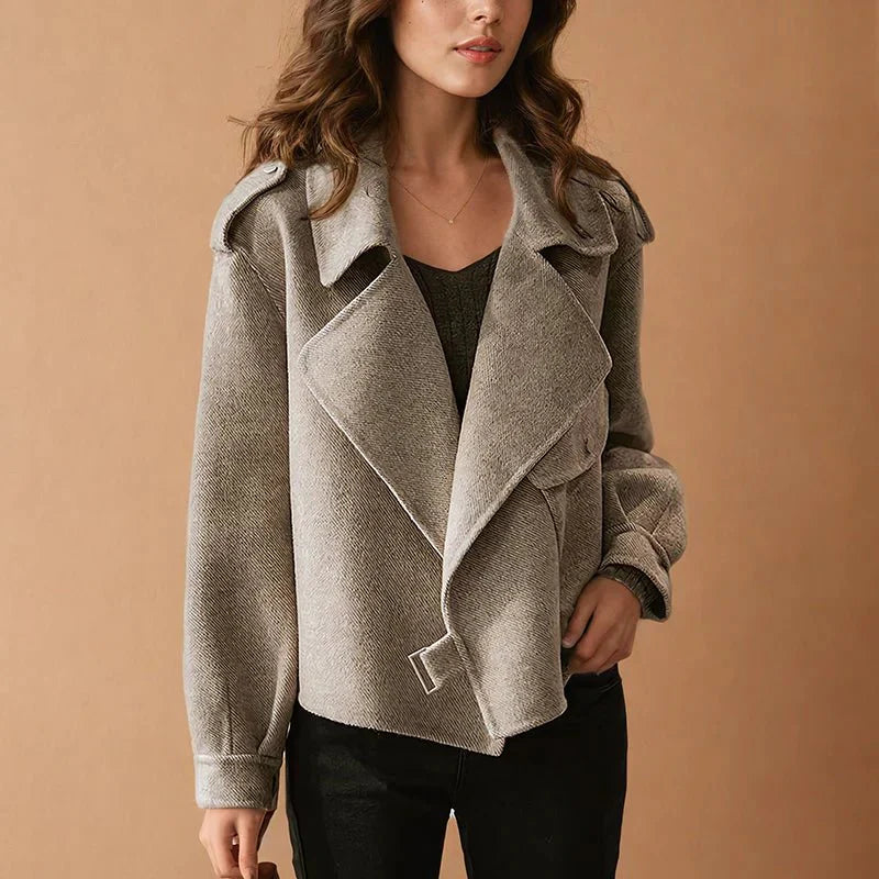 Belted Wool Jacket