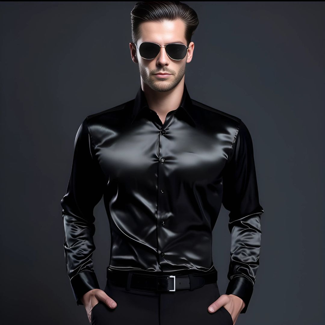 Men's Satin Luxury Shirts