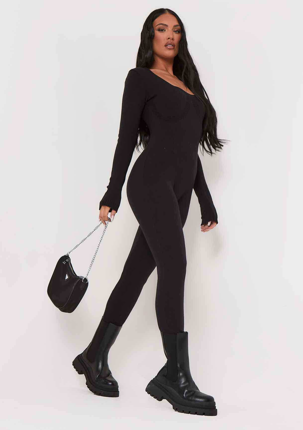 Berla - Jumpsuit with sleeves