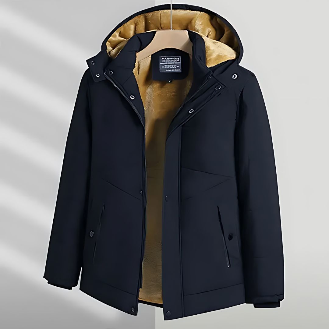 Men's Windproof Hooded Winter Parka