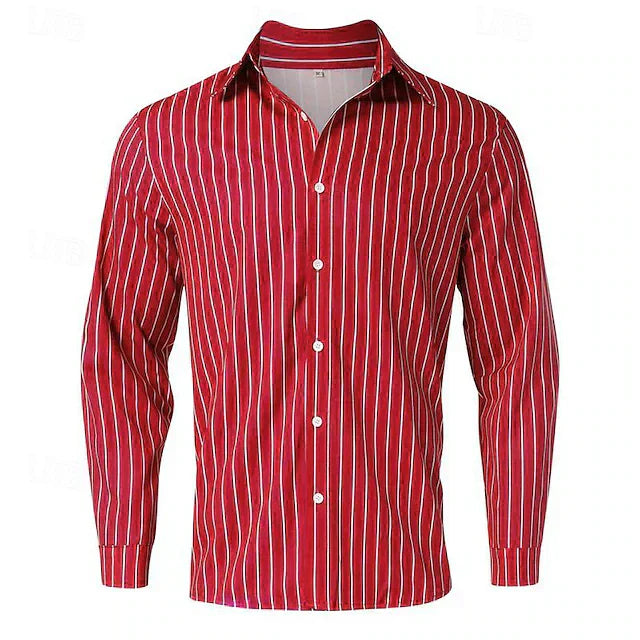 Felipe™ - Men's Striped Dress Shirt