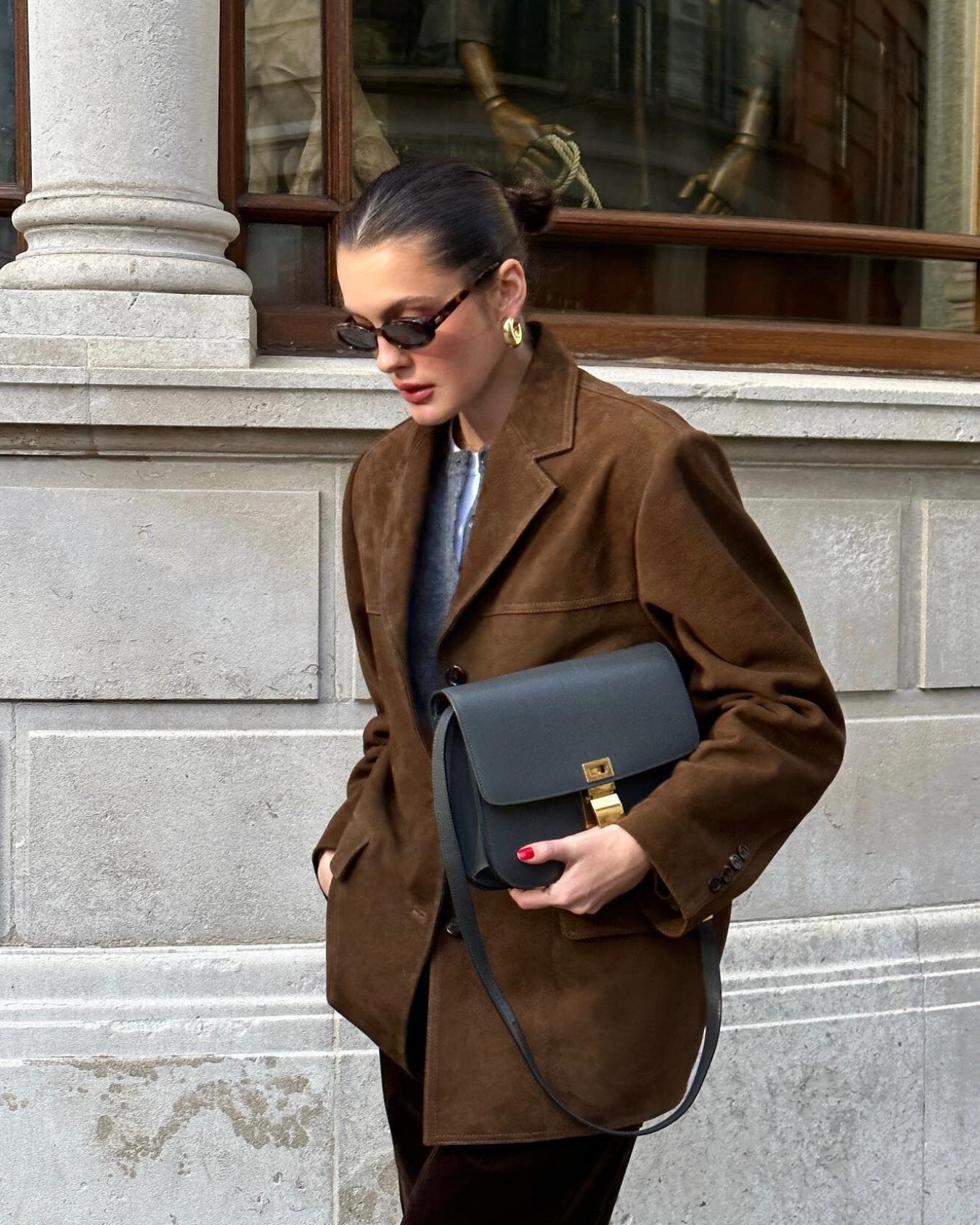 Women's Brown Suede Jacket - Classic Leather Suede