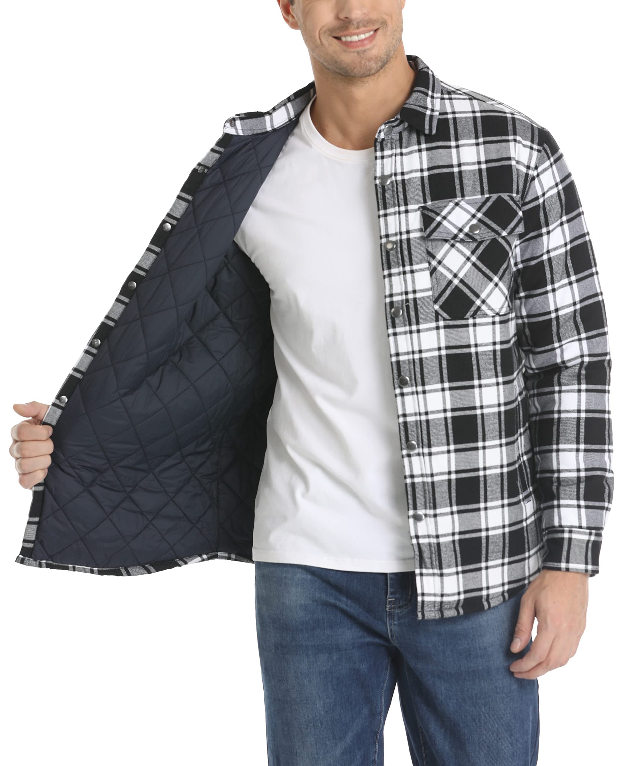 Lined flannel jacket