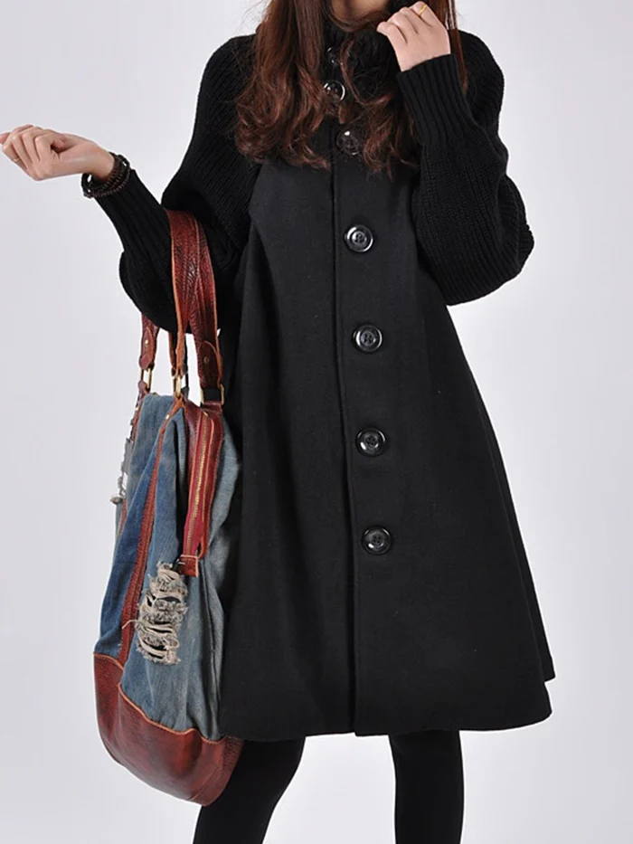 Oversized long coat