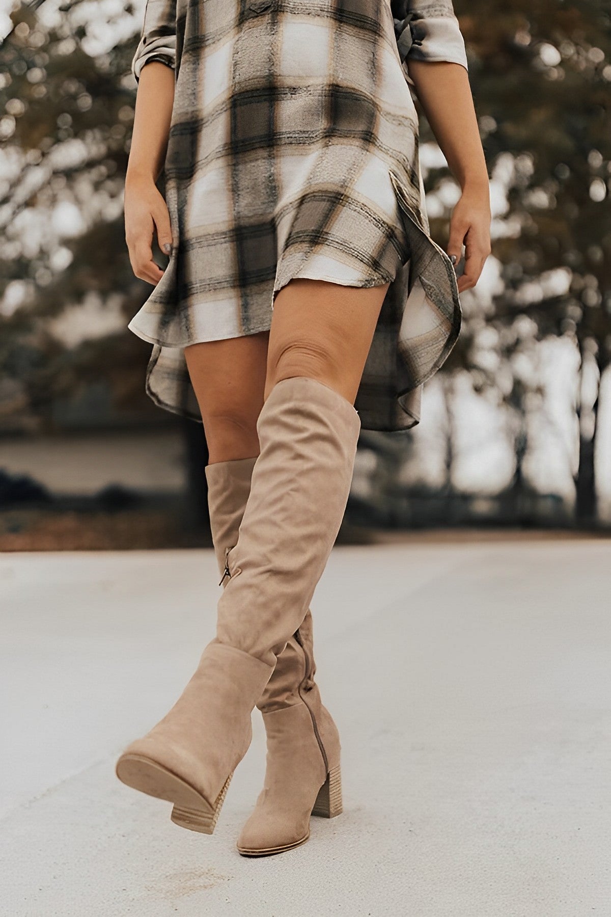 Versatile knee-high boots