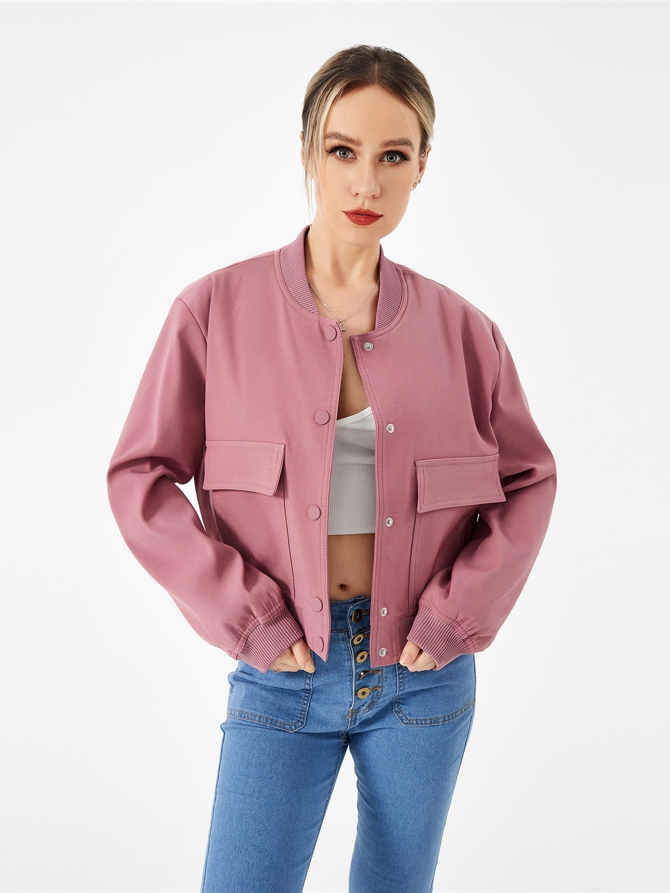 Women's Thin Bomber Jacket