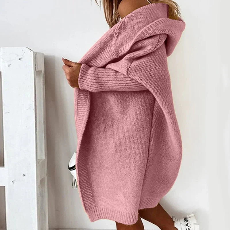 Irma™ - Oversized Hooded Cardigan Coat