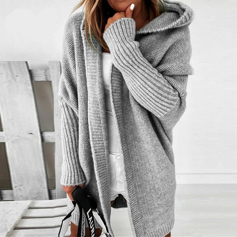 Irma™ - Oversized Hooded Cardigan Coat