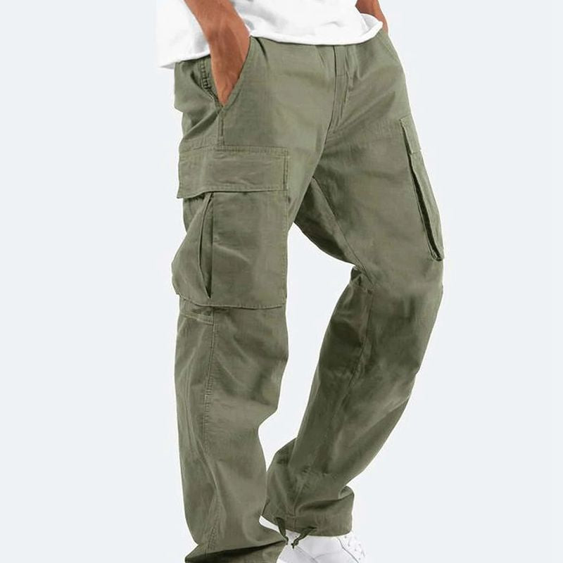 Straight Leg Cargo Pants - 1+1 FREE