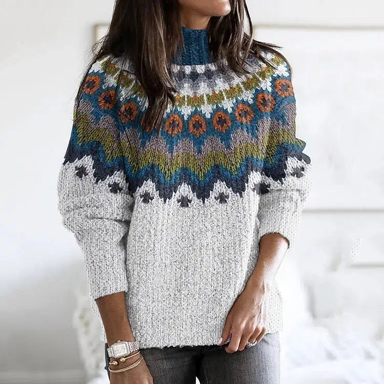 Mireya™ - Knitted Turtleneck Sweater