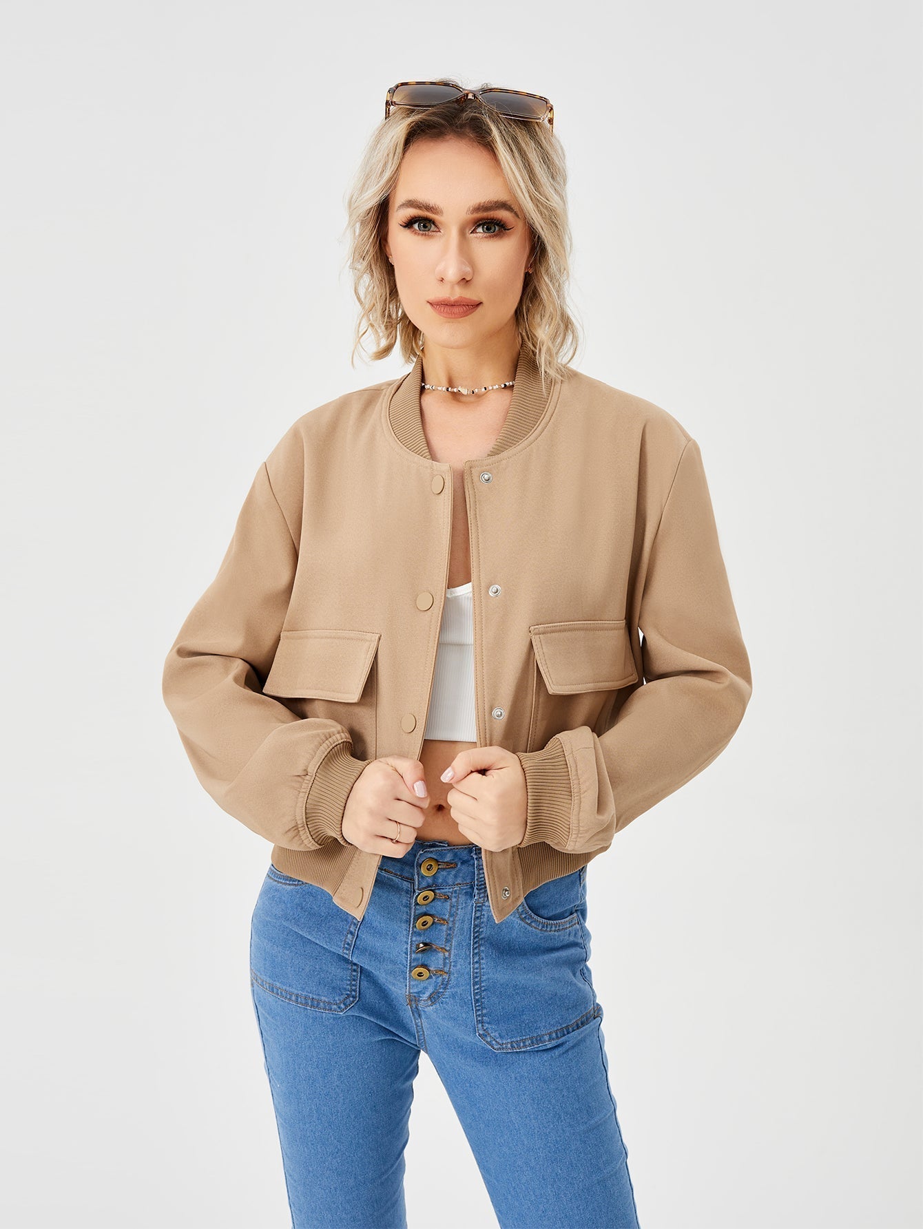 Women's Thin Bomber Jacket