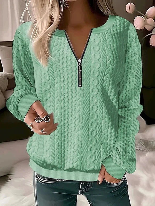 Casual knitted jumper for women