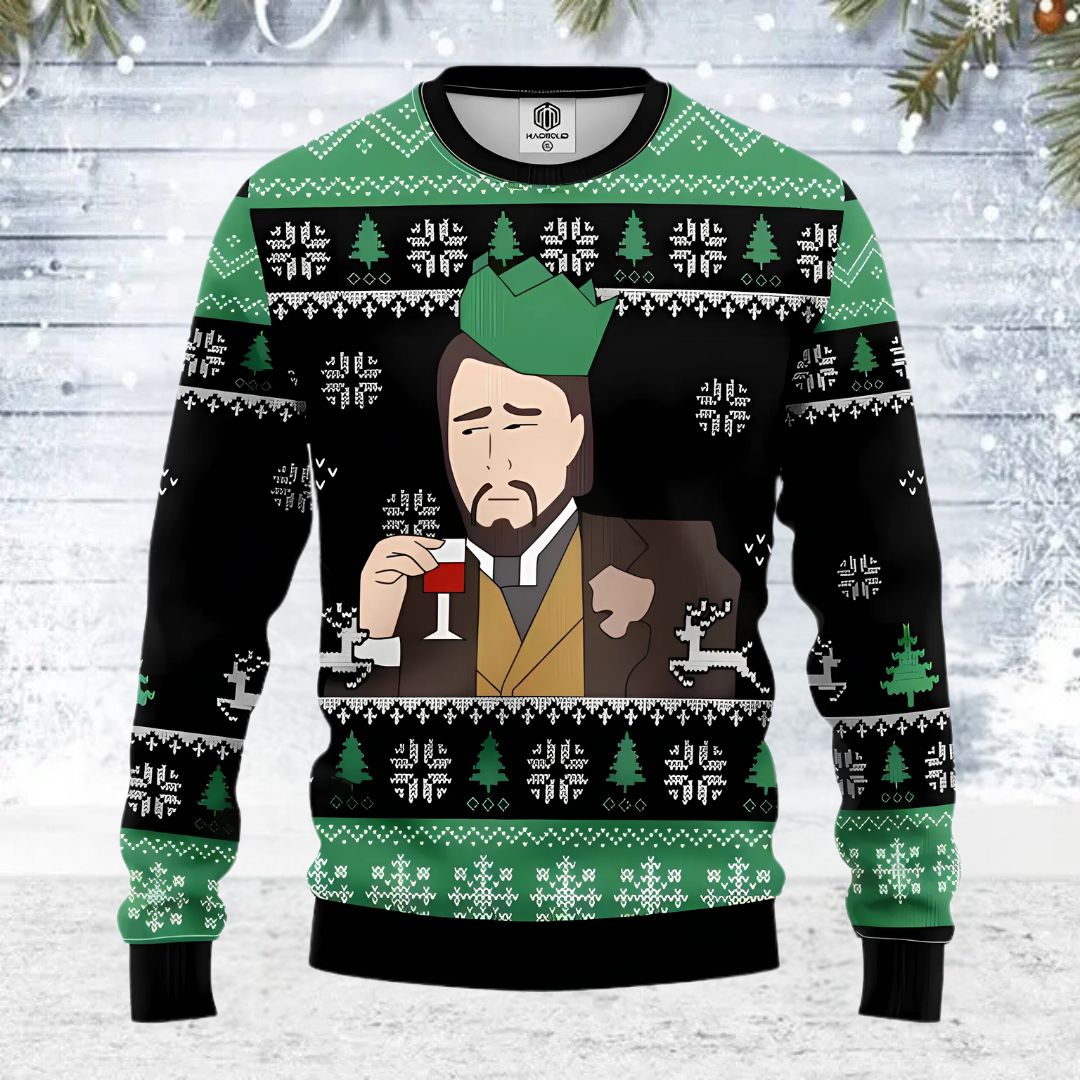 Men's 3D Meme Christmas Sweater