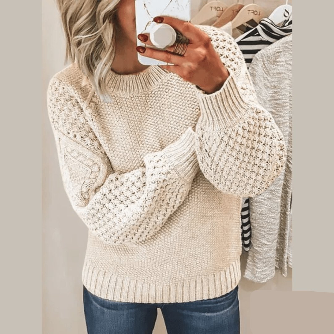 Chunky Cable Knit Sweater