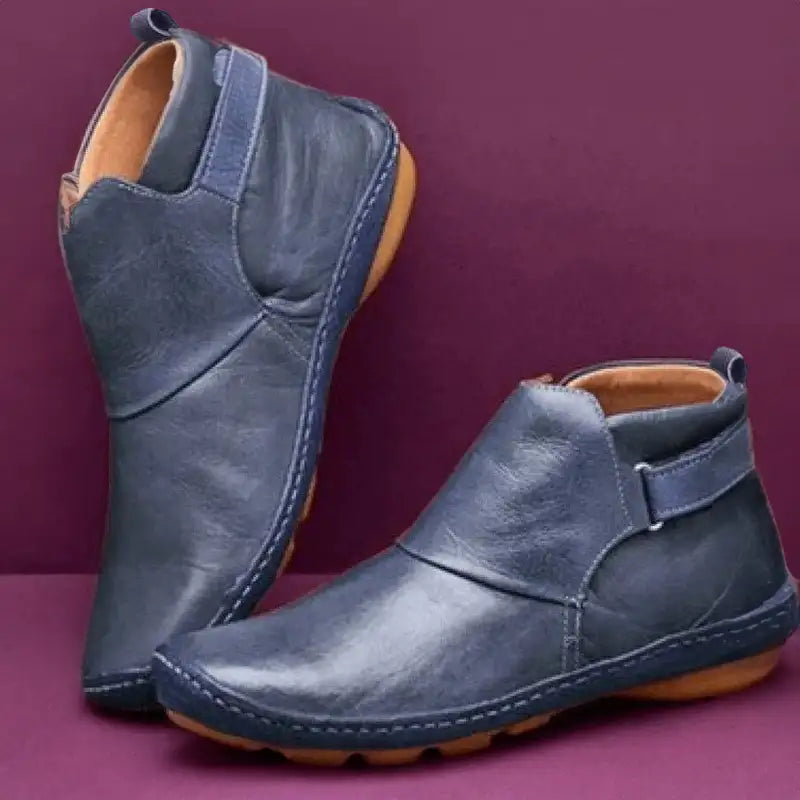 Emille™ - Leather Ankle Boots for Women