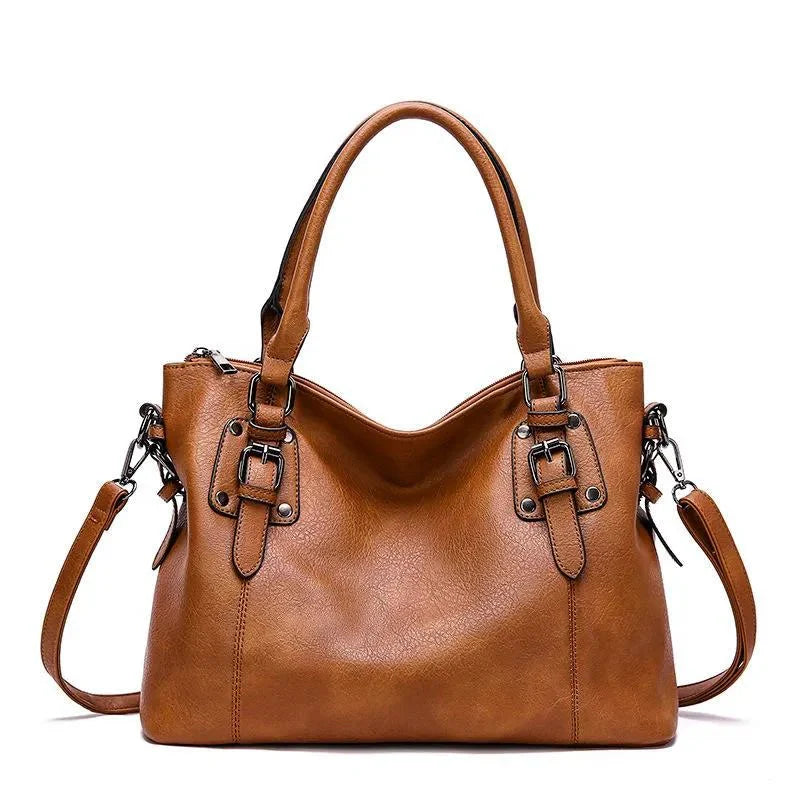 Convertible Leather Handbag