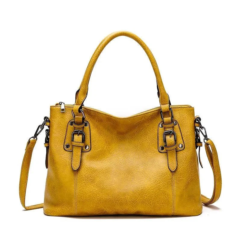 Convertible Leather Handbag