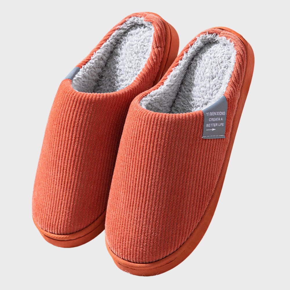 Cozy Ribbed Indoor Slippers