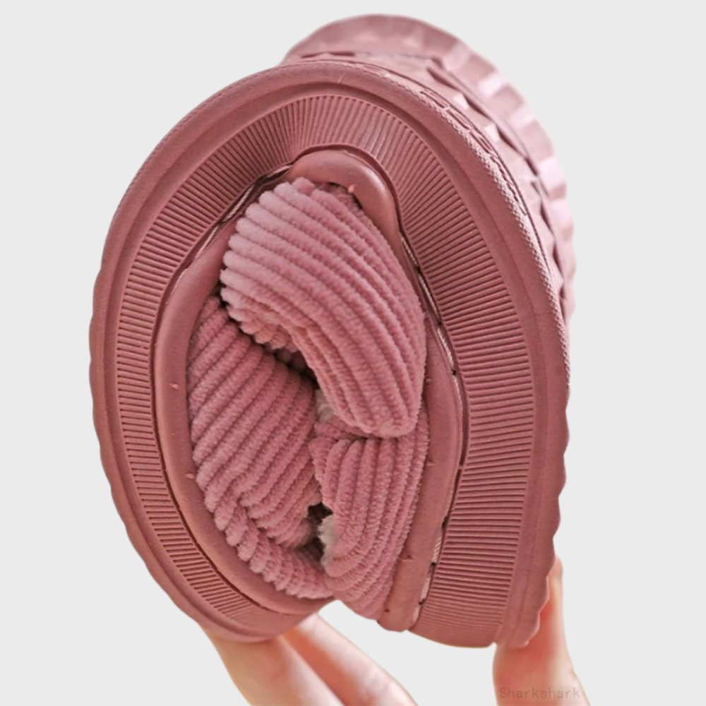 Cozy Ribbed Indoor Slippers