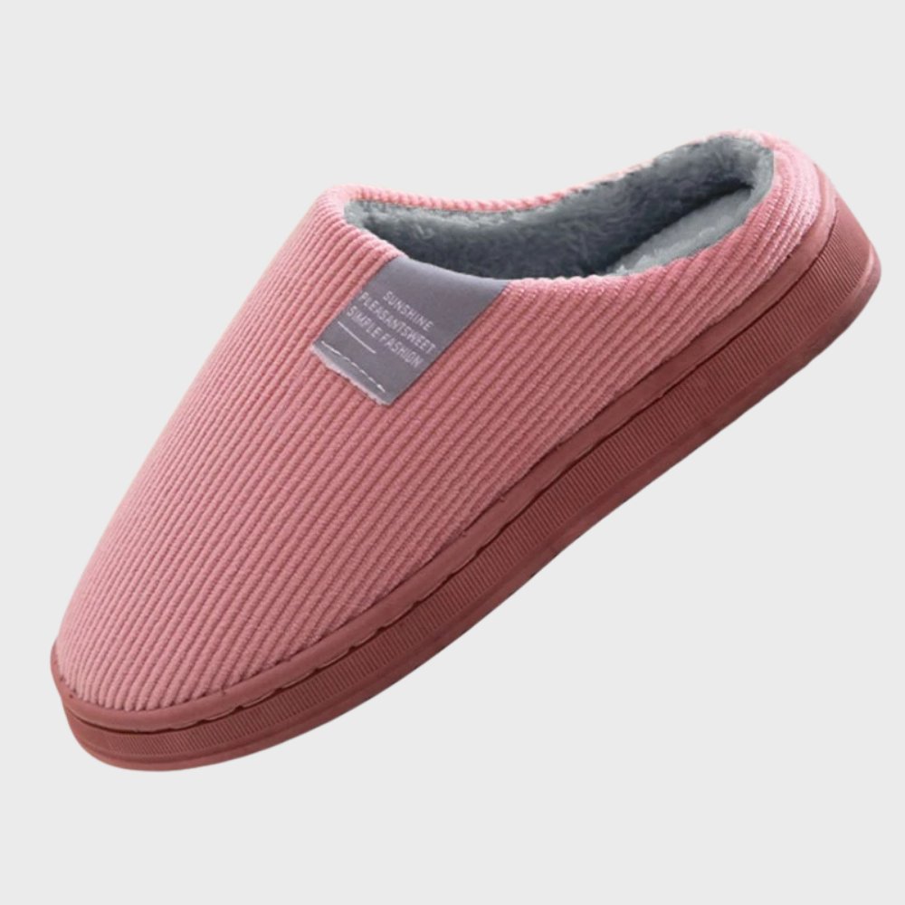 Cozy Ribbed Indoor Slippers