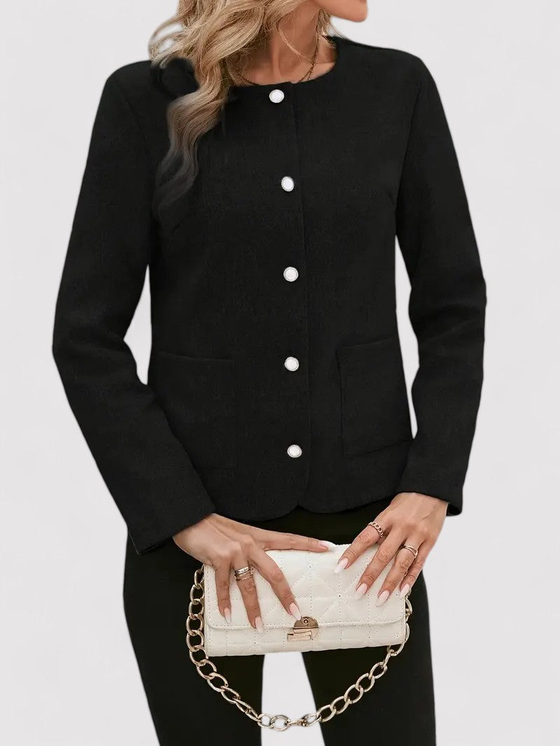 Ancien | Elegant Women's Blazer with Button Closure