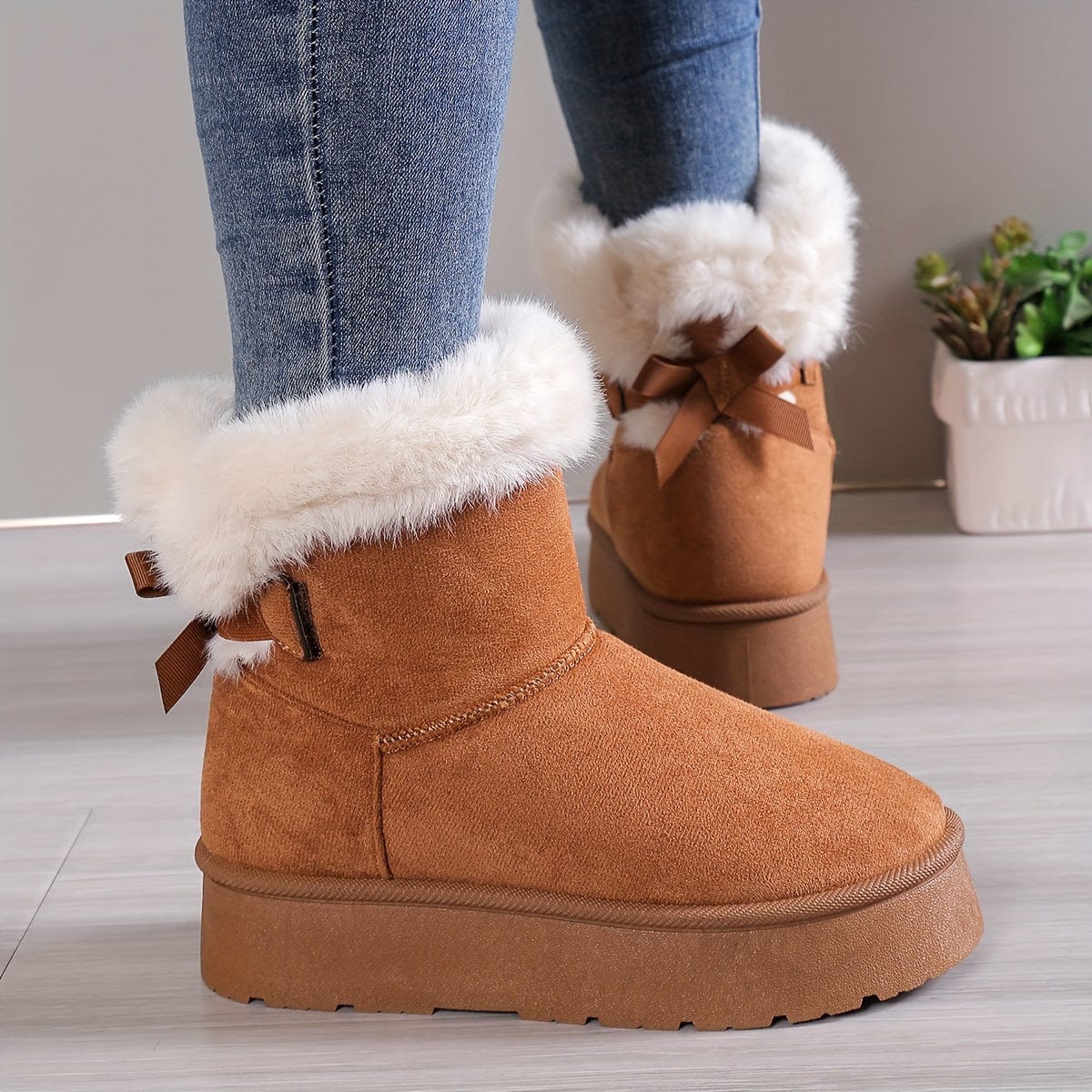 Comfortable & Warm Plush Boots