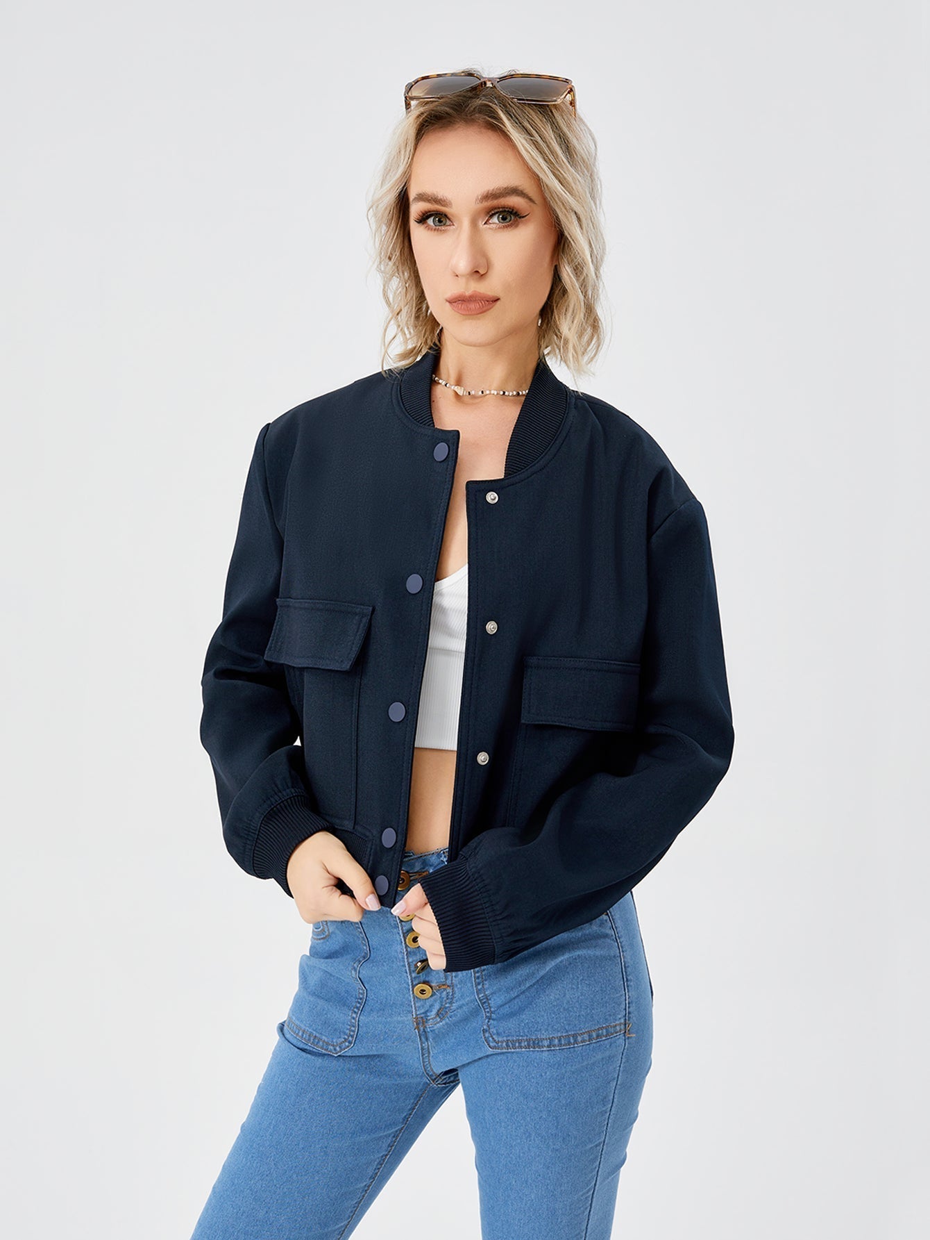 Women's Thin Bomber Jacket