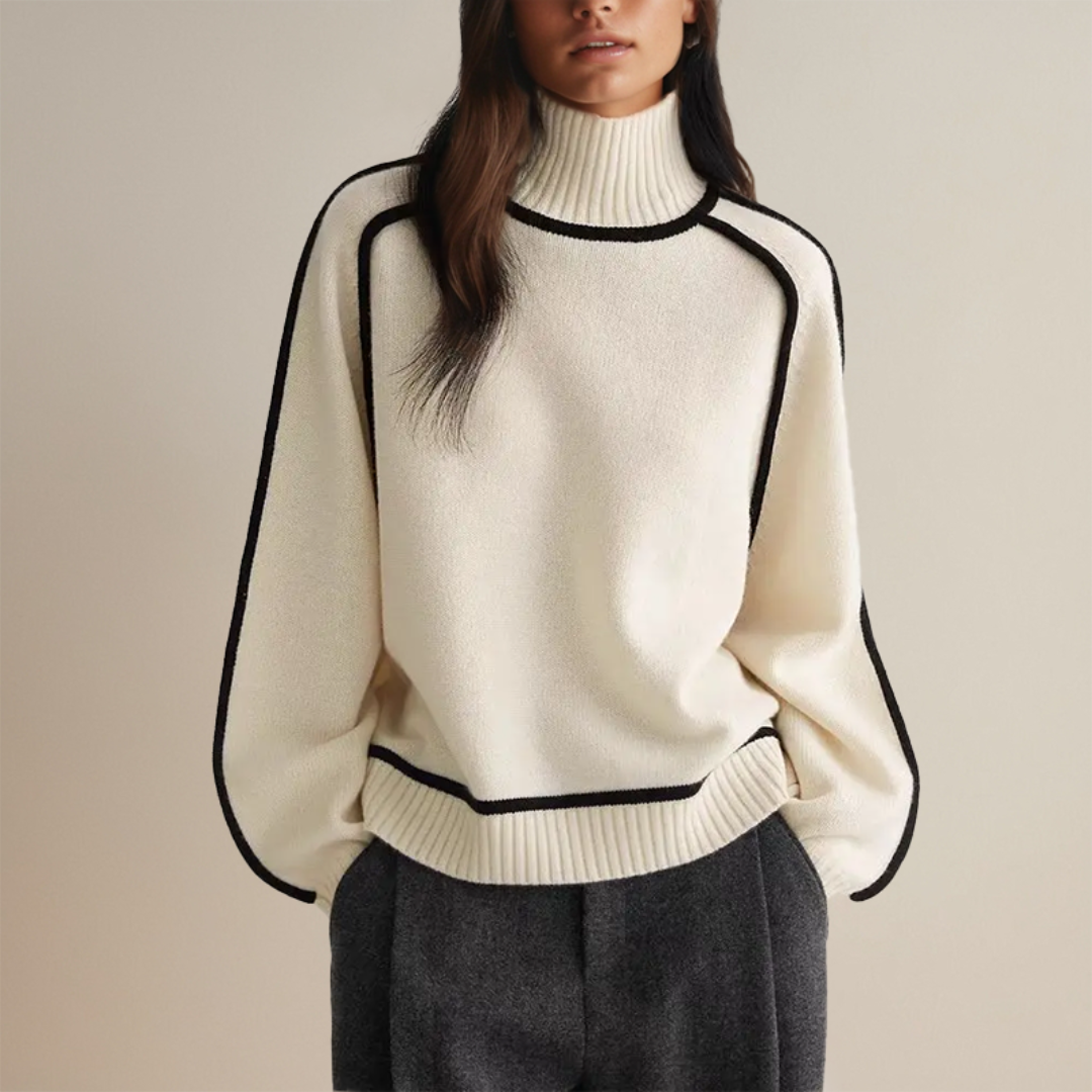 Meikenarim | Warm Winter Turtleneck Sweater For Women