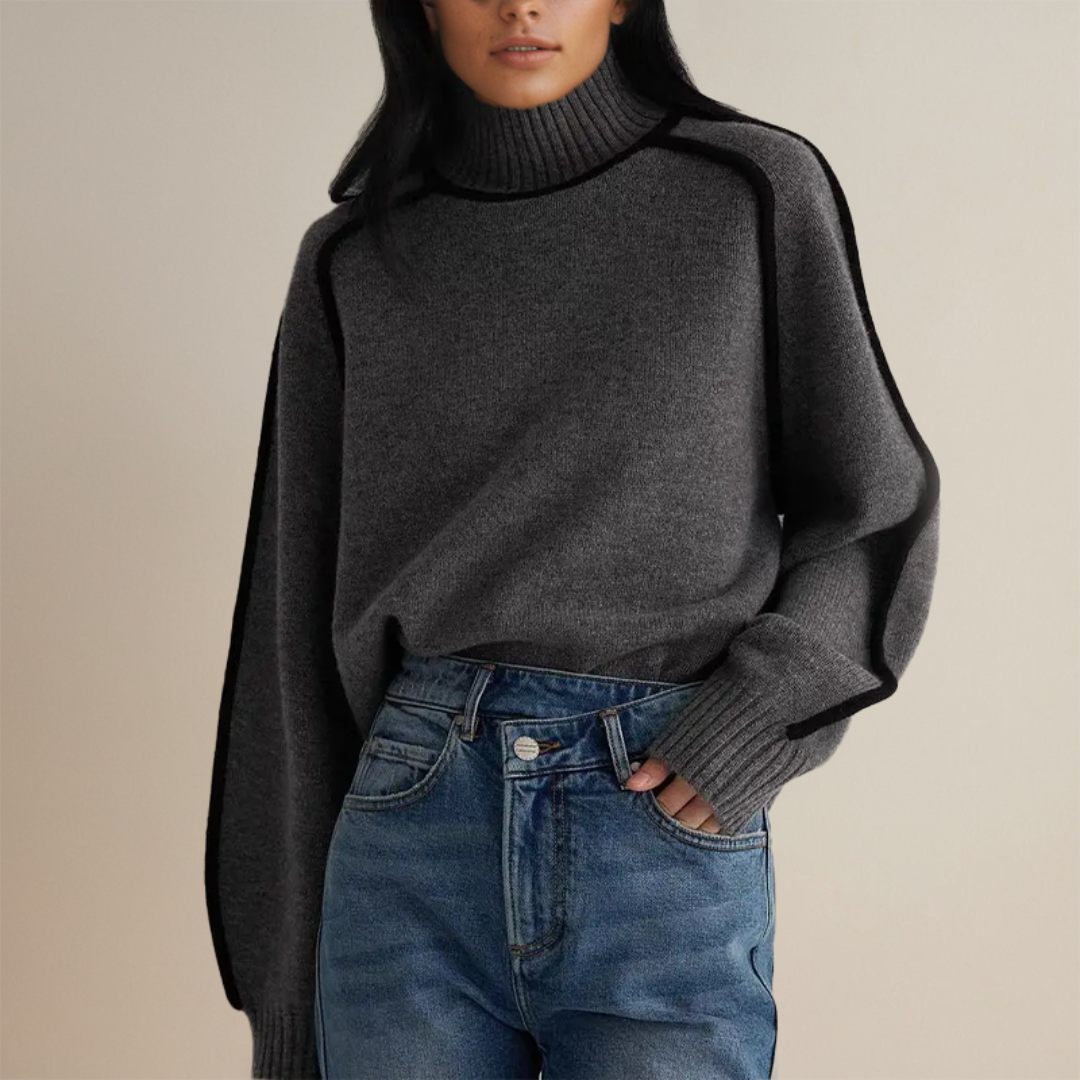 Meikenarim | Warm Winter Turtleneck Sweater For Women