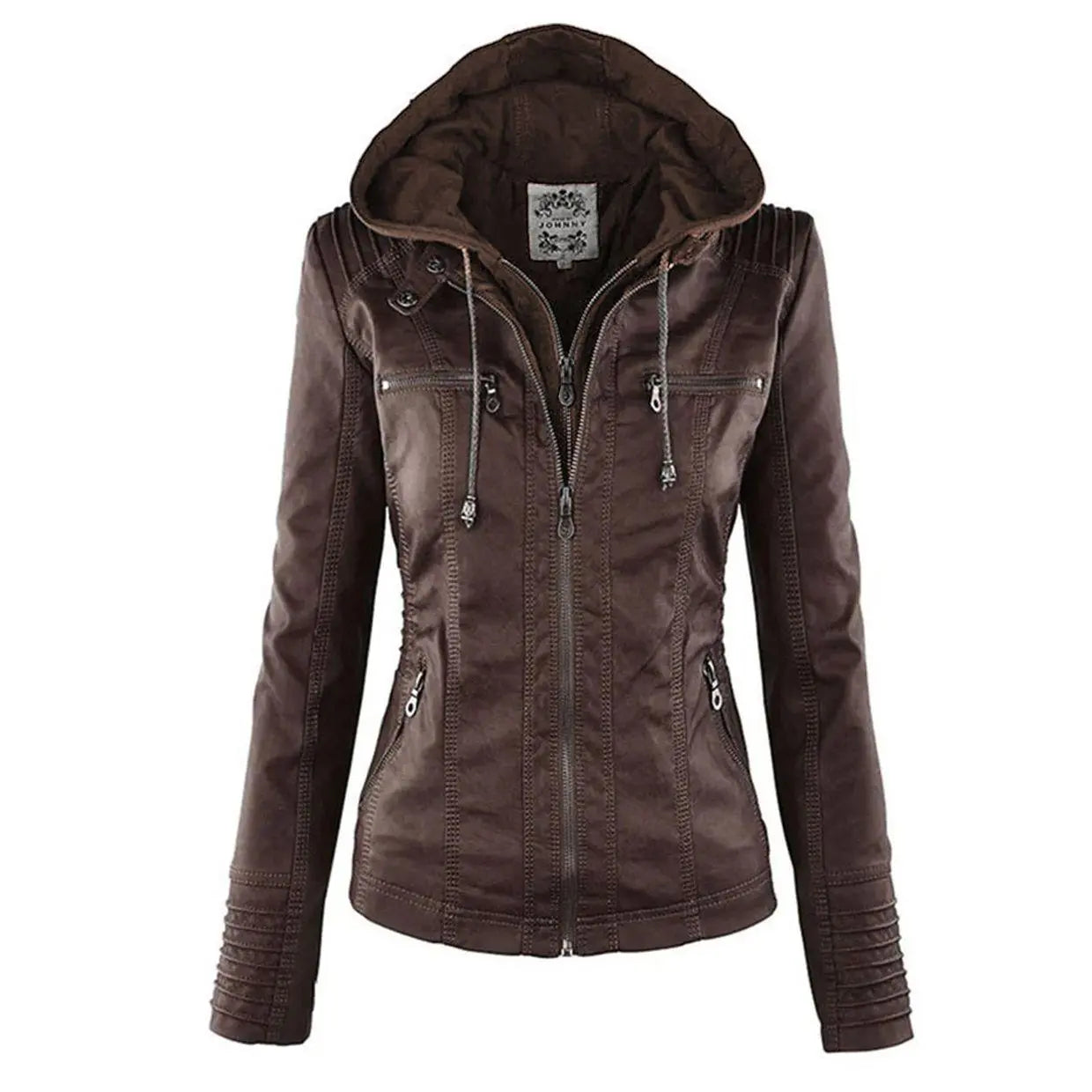 Eliana™ - Elegant Leather Jacket